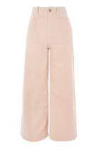 Topshop Petite Twill Sailor Trousers