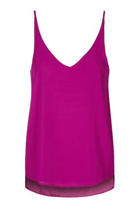 Topshop Tall V -neck Plunge Cami Top
