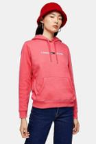 Tommy Hilfiger Clean Logo Hoodie By Tommy Jeans