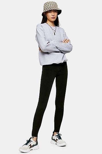 Topshop Forest Green Corduroy Jamie Jeans