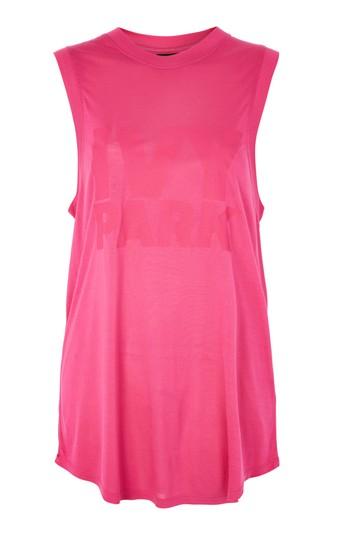 Topshop Tonal Logo Tank Top By Ivy Park