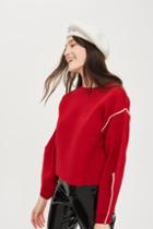 Topshop Bold Sleeve Sweater