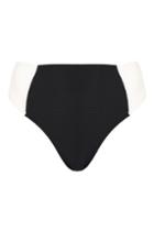 Topshop Rib Colour Block Bikini Pants