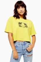 Topshop Sunset Palm T-shirt
