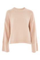 Topshop Knitted Wide Sleeve Top