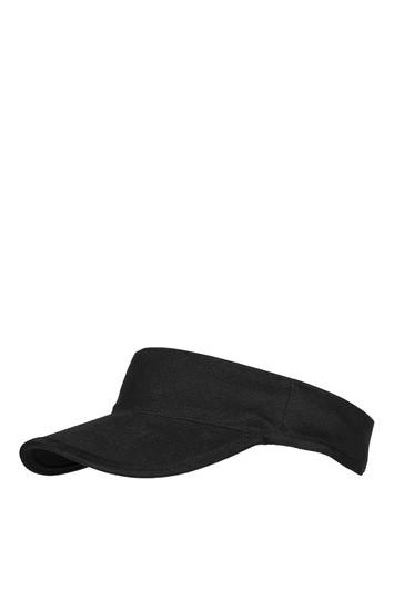 Topshop Black Visor