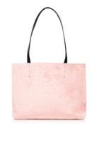 Topshop *pink Fluff Large Tote Bag By Skinnydip