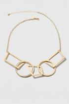 Topshop Shape Link Collar Necklace