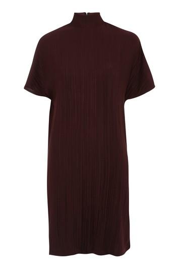 Topshop Plisse Shift Dress By Native Youth