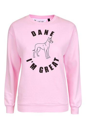 Topshop Dane I'm Great Sweat By Tee & Cake