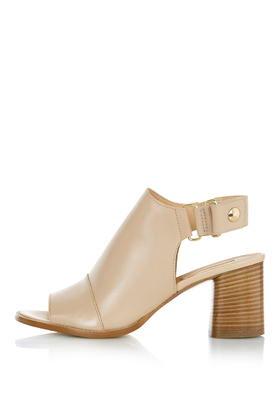 Topshop Nimi Round Heel Mid Sandals