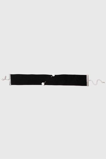 Topshop Pin Choker Necklace