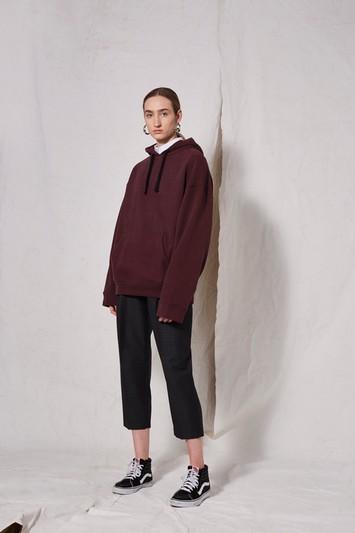 Topshop *oversized Hoodie By Boutique
