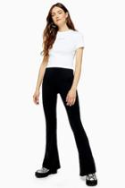 Topshop Tall Cupro Flare Trousers