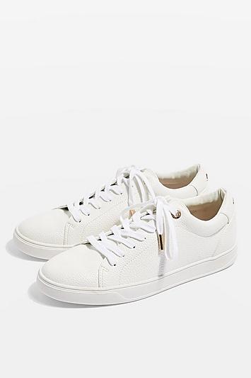 Topshop Curly Lace Up Trainers