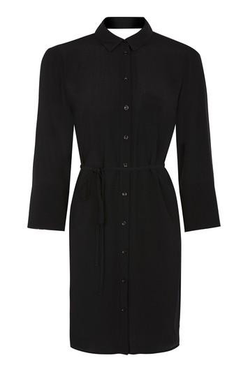 Topshop Wrap Back Shirt Dress