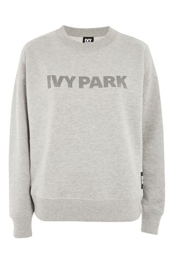 Topshop Flat Barcode Sweatshirt By Ivy Park