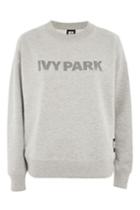 Topshop Flat Barcode Sweatshirt By Ivy Park