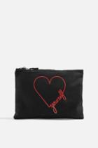 Topshop Love Yourself Canvas Pouch