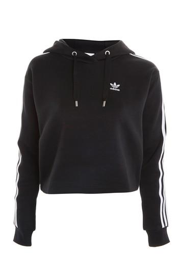 Topshop Three Stripe Hoodie By Adidas Originals