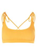 Topshop *moorea Crop Bikini Top By Minimale Animale