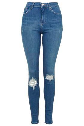 Topshop Moto Authentic Ripped Jamie Jeans