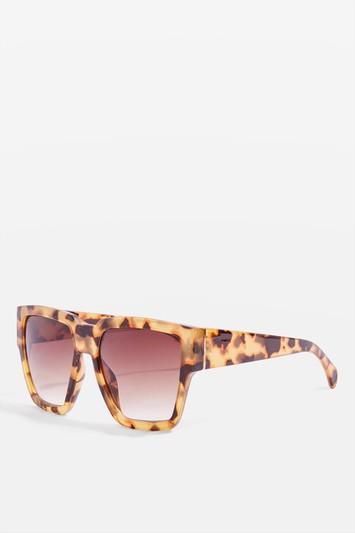 Topshop Winnie Chunky Frame Sunglasses