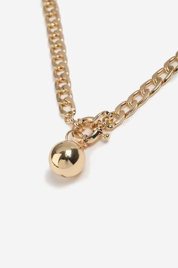 Topshop Ball Chain Necklace