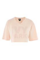 Topshop Logo Cropped T-shirt By Ivy Park