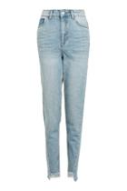 Topshop Tall Seam Detailed Mom Jeans