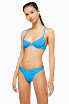 Evil Twin *blue Bikini Bottoms By Twiin
