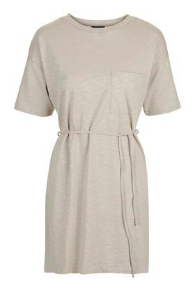 Topshop Belted Tee Dress