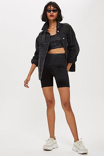 Topshop Disco Cycling Shorts