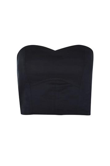 Topshop Lace Up Corset Top