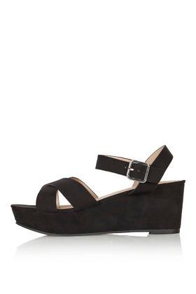 Topshop Hippy Wedge Shoe