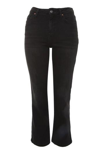 Topshop Moto Dree Cropped Kick Flare Jeans