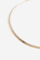 Topshop *thin Flat Chain Necklace