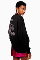 Topshop 'you Ok Hun?' Long Sleeve T-shirt By And Finally