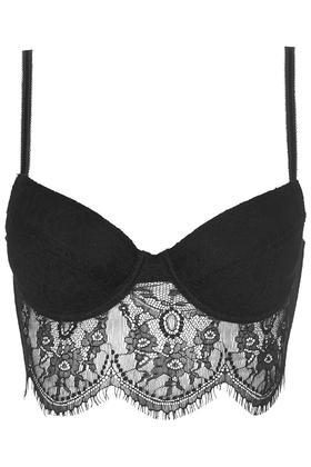 Topshop Eyelash Lace Bralet
