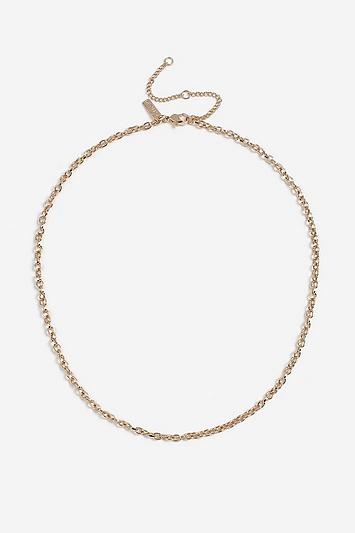 Topshop *round Link Chain Necklace