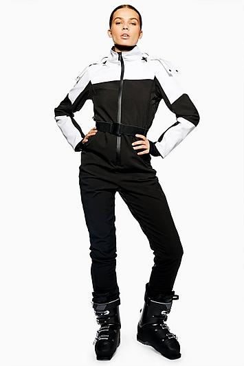 Topshop *colour Block Hooded Snow Suit By Topshop Sno