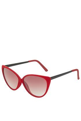 Topshop Velvet Cateye Sunglasses