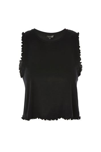 Topshop Frill Detail Tank Top