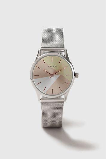 Topshop Mix Shape Face Watch
