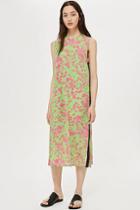 Topshop *daisy Knot Front Dress By Boutique