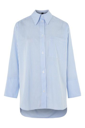 Topshop *drop Back Shirt By Boutique