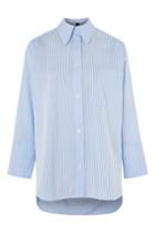 Topshop *drop Back Shirt By Boutique
