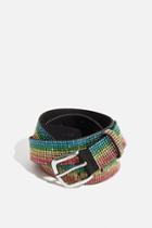 Topshop *rainbow Jewel Belt By Skinnydip
