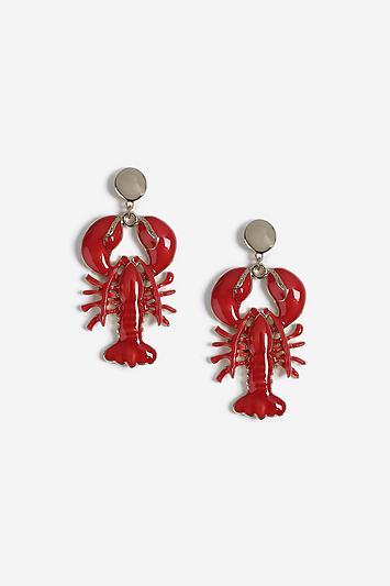 Topshop *lobster Drop Earrings