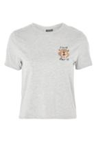 Topshop 'i Can't Bear It' Slogan T-shirt